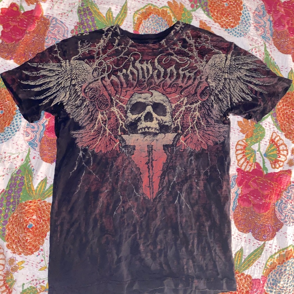 NATURALLY DISTRESSED VINTAGE AFFLICTION TEE